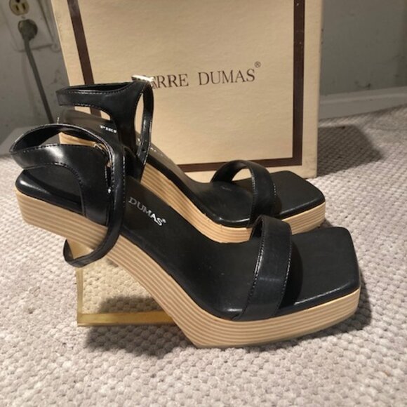 Pierre Dumas wedge sandal - Picture 2 of 6